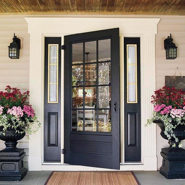 Front door staging